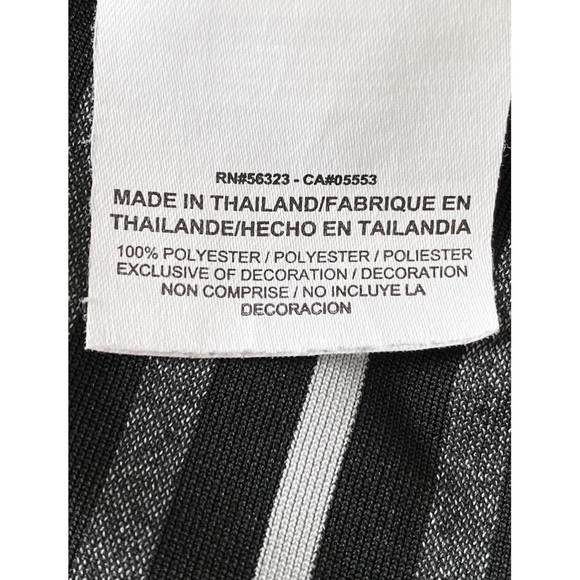 Nike Golf Men's Dry-Fit Tour Performance Striped Athletic Polo, Black Grey - XL - Picture 9 of 9